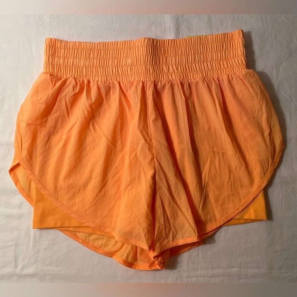 All In Motion Tulip Shorts in Orange - Picture 3 of 7